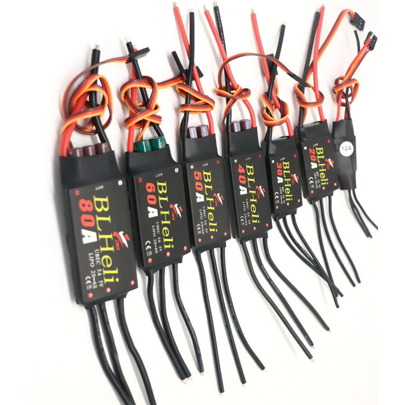 1-3 قطعة ESC BLHeli 20A 30A 50 - مراجعة Drone Rc Toy وسعره