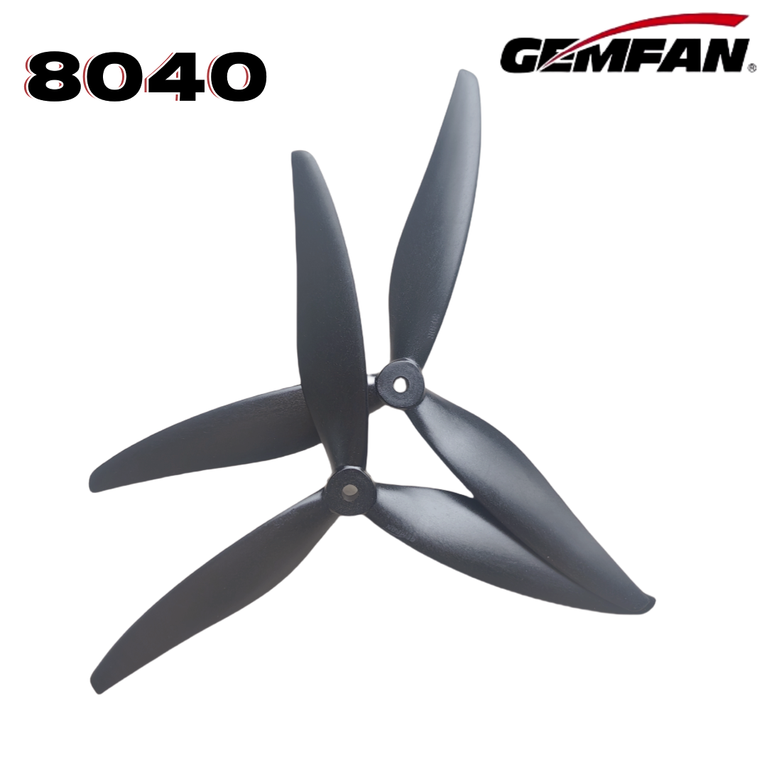 Gemfan 8040 8X4X3 3-blade 8 بو - مراجعة Drone Rc Leading وسعره