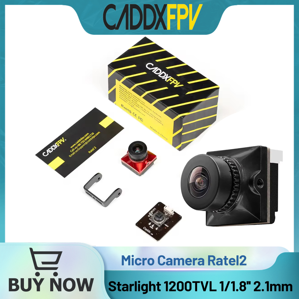 كاميرا CADDX Micro FPV Ratel 2 - مراجعة Drone Ae Rc وسعره