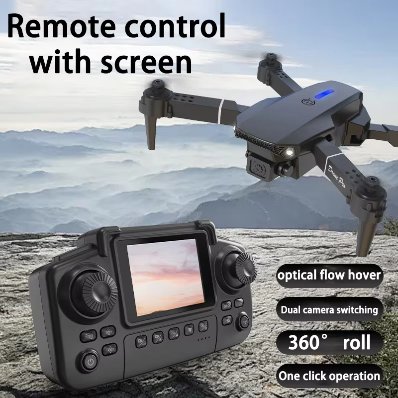 طائرة بدون طيار E88 Pro الجديد - مراجعة Drone E88 Rc Quadcopter وسعره